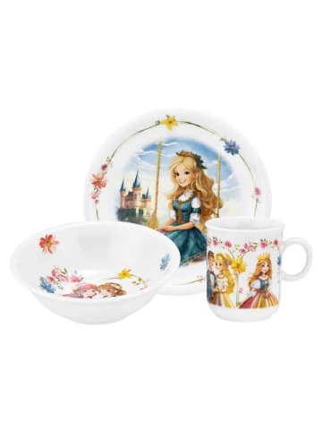 Seltmann Weiden 3er Set Kindergeschirr Set Compact Prinzessin in bunt
