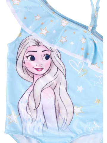 Disney Frozen Disney Die Eiskönigin Badeanzug mit Rüschen Elsa Frozen in blau