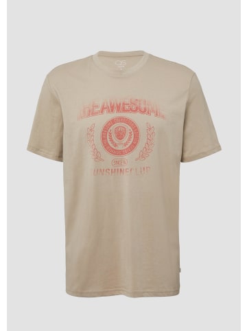 QS T-Shirt in 80D1_helles beige