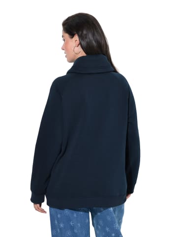 Ulla Popken Sweatshirt in marine