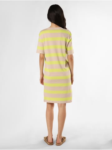 Marie Lund Kleid in beige limone - 0001