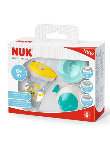 NUK 5-tlg. Trinklern-Set Evolution All-in-1 - in bunt,motiv