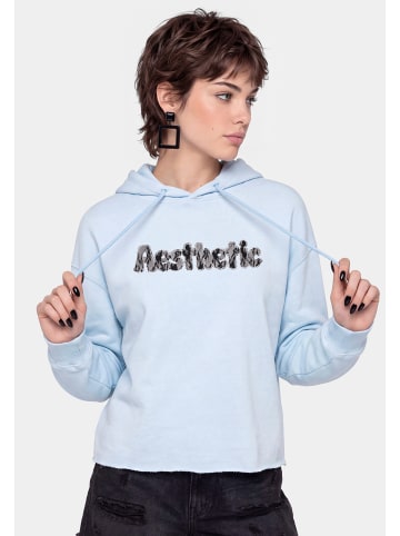 myMo ROCKS Women Hoodie in Blue