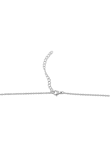 Adeliás Unisex Halskette – Ankerkette aus Edelstahl 45 cm in silber