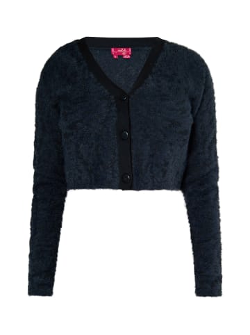 Swirly Damen Cardigan in SCHWARZ