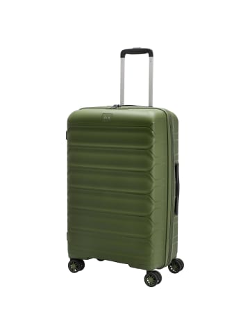 D&N Travel Line 4700+ - 4-Rollen-Trolley M 68 cm erw. (schwarz) in olive green