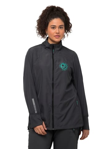 Ulla Popken Funktionsjacke in vulkangrau