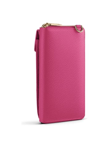Lazarotti Bologna Leather Handytasche Leder 11 cm in hot pink