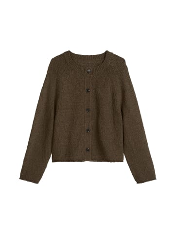 Marc O'Polo Cardigan oversized in Burnt Coffee Melange