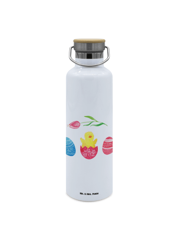 Mr. & Mrs. Panda Trinkflasche Küken Schlüpfen ohne Spruch in Weiß
