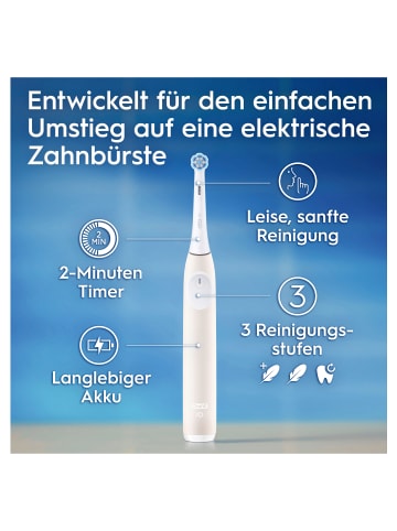 Oral-B Elektrische Zahnbürste "iO2 + 12 Aufsteckbürsten Ultimative Reinigung" in Pink
