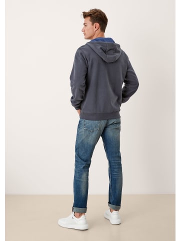 s.Oliver Sweatshirt Jacke in 5910_tiefblau