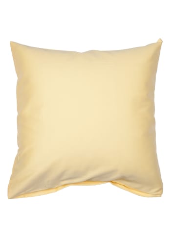 Traumschloss Mako-Satin Kissenbezug in gelb