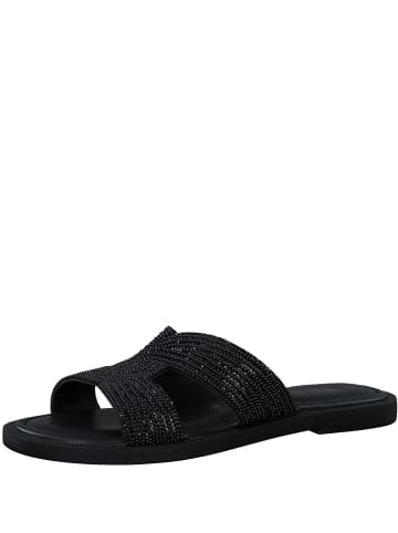 Tamaris Pantolette in schwarz