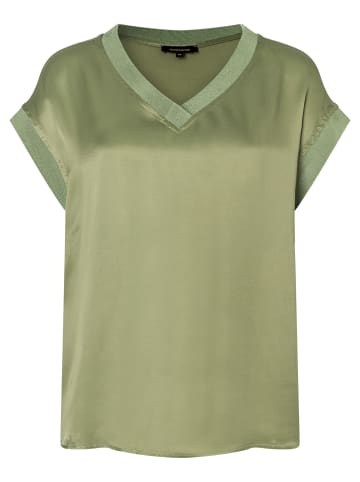 More & More Kurzarmbluse in pale olive green