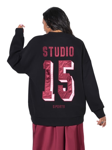 Studio Untold Sweatshirt in schwarz
