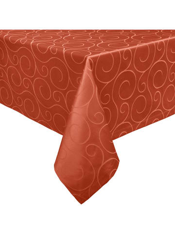 Erwin Müller Jacquard, Baumwollmischung Tischdecke Oberhausen in terra