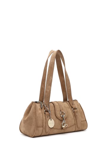 Tamaris Shopper TAS Marina Suede in taupe