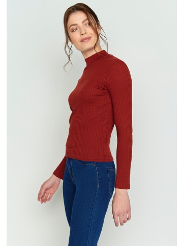 GreenBomb Longsleeve Basic in Winter Rot