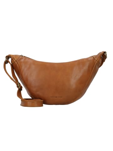 Greenburry Colombiana Umhängetasche Leder 34 cm in nougat