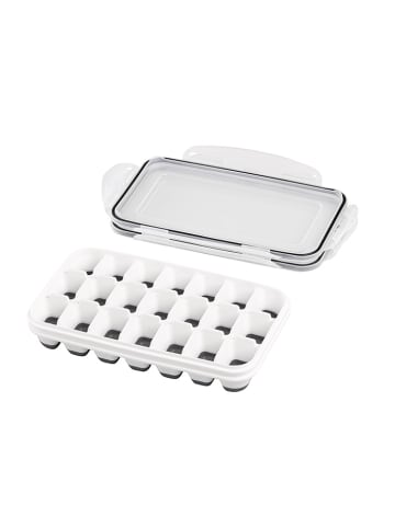 APS Eiswürfelform, 2er Set 25 x 15 cm H:4cm Polypropylen inkl. Deckel