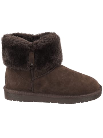 BIOSOFT Winterstiefel Fluffy Bootleg in Chocolate