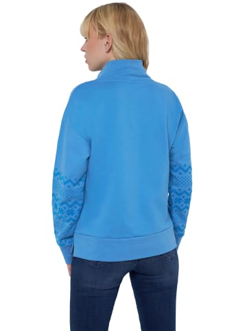 Gina Laura Sweatshirt in denimblau