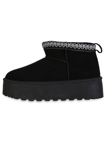 VAN HILL Winter Boots Alice in Schwarz
