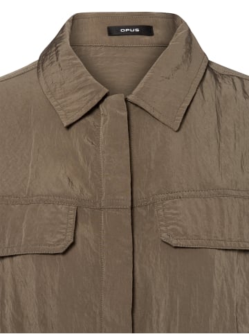 OPUS Bluse Fropi in khaki