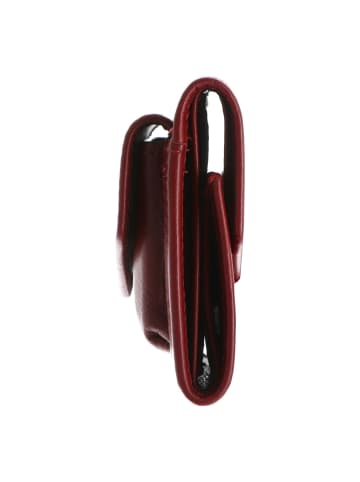 Golden Head Polo Geldbörse RFID Schutz Leder 10 cm in rot