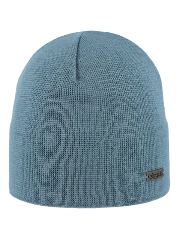 Strickmütze in blau