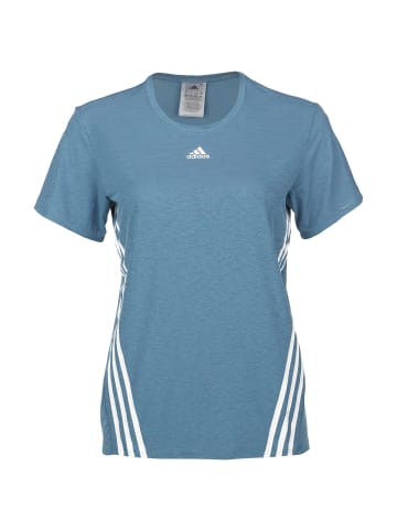 adidas Performance Trainingsshirt Trainicons 3-Streifen in blau