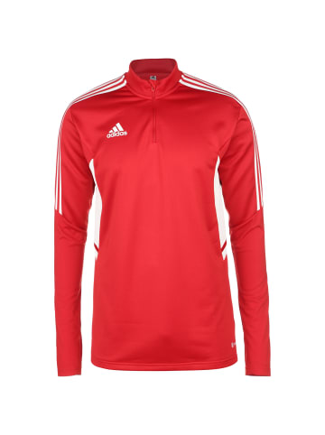 adidas Performance Trainingspullover Condivo 22 in rot / weiß