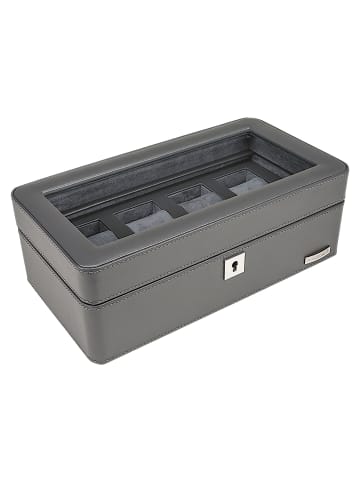 Windrose Schmuckkasten 26.5 cm grau