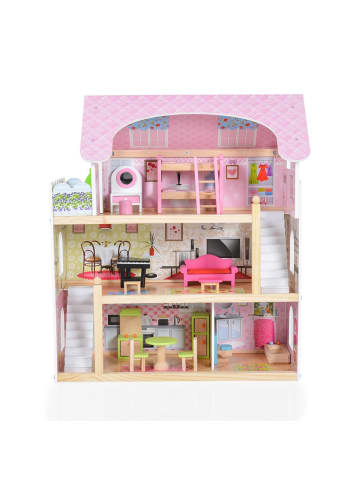 Moni Holz-Puppenhaus Mila 4110 in bunt