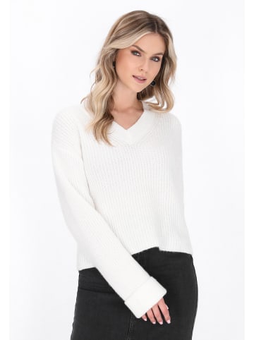 DreiMaster Women Sweater in offwhite