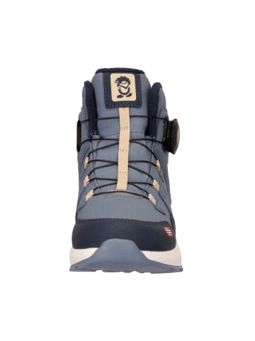 Trollkids Winterschuhe Mid Cut Bergen in blue shadow