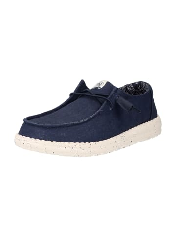 Hey Dude Mokassins Schnürschuhe in Blau
