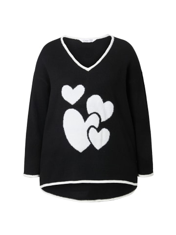 MIAMODA Pullover in schwarz