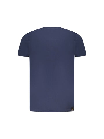 ACCADEMIA MILITARE Blaues Baumwoll-T-Shirt