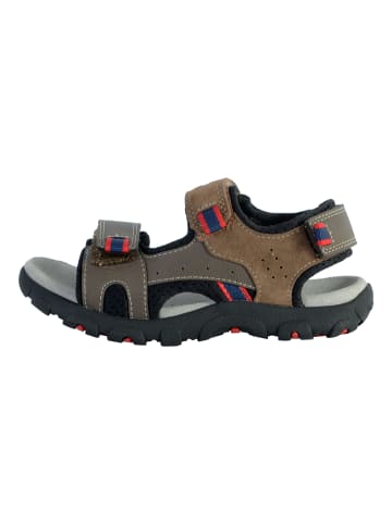 Geox Ledersandalen Kind Strada Braun
