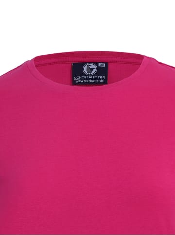 SCHIETWETTER "Maja", Kurzarm in fuchsia