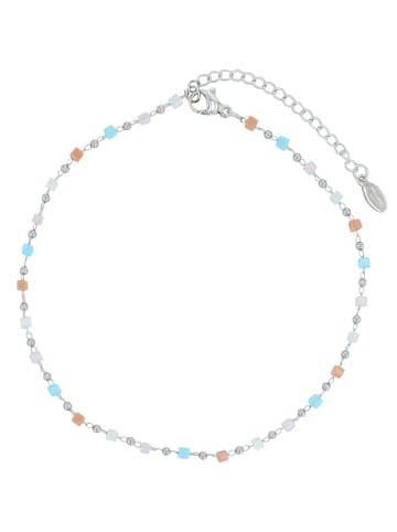 Adeliás Damen Anhänger aus Edelstahl mit Perle in silber