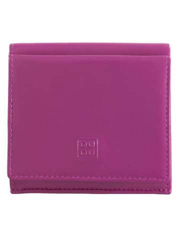 DuDu Geldbörse Leder 9,5 cm in fuchsia