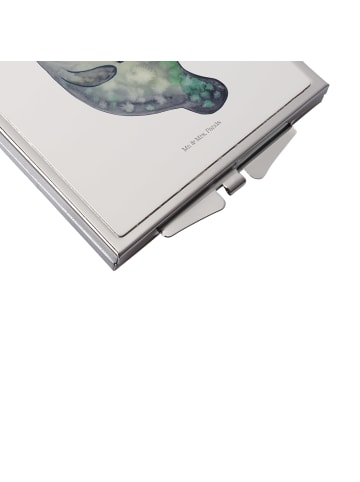 Mr. & Mrs. Panda Schminkspiegel Seekuh Happy ohne Spruch in Weiß