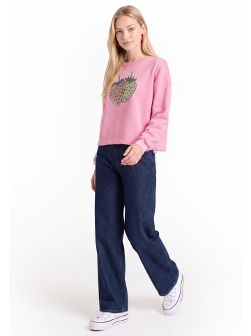 myMo Women Sweatshirt in Pink