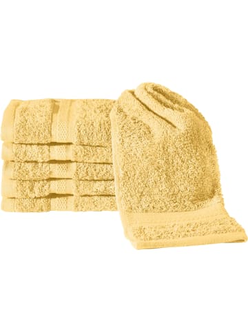 REDBEST Frottier Gästetuch 6er-Pack Chicago in hellgelb