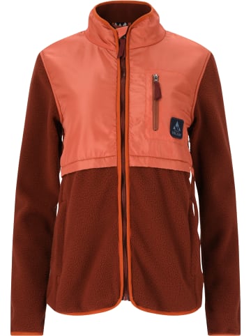 Whistler Fleecejacke Oak in 4174 Madder Brown