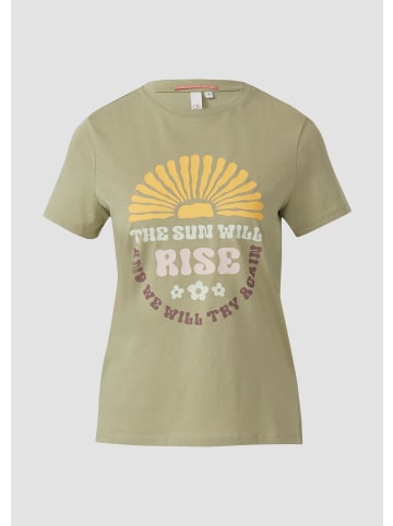QS T-Shirt in 75D0_olivgrün