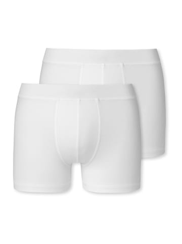Schiesser Retroshorts 2er-Pack Basic Kids in weiß